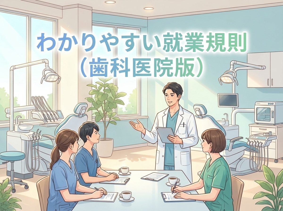 神戸で一番わかりやすい就業規則（歯科医院版）